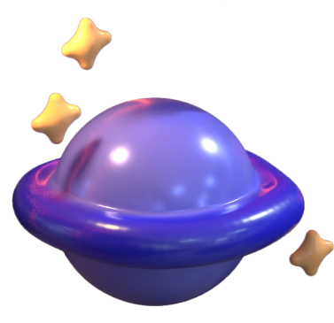 logo 3D planet